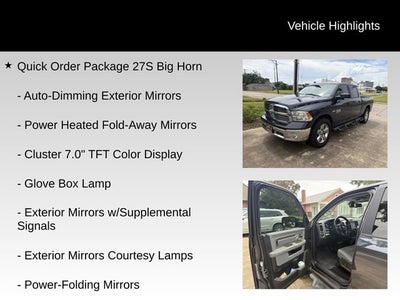 2019 RAM 1500 Classic Big Horn Crew Cab 4x4 6'4" Box