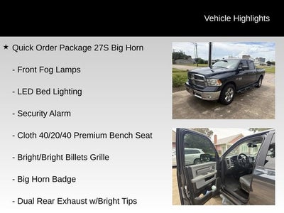 2019 RAM 1500 Classic Big Horn Crew Cab 4x4 6'4" Box