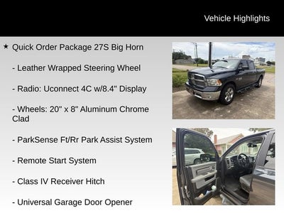 2019 RAM 1500 Classic Big Horn Crew Cab 4x4 6'4" Box