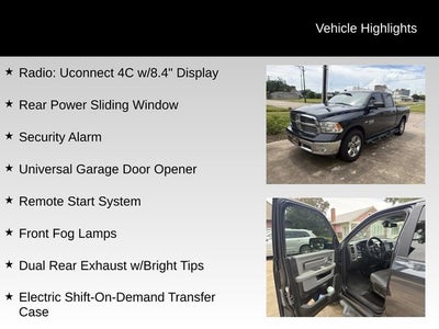 2019 RAM 1500 Classic Big Horn Crew Cab 4x4 6'4" Box