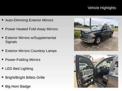 2019 RAM 1500 Classic Big Horn Crew Cab 4x4 6'4" Box