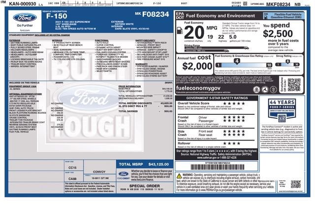 2021 Ford F-150 XL