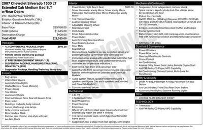 2007 Chevrolet Silverado 1500 LT w/1LT