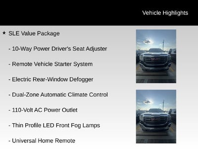 2016 GMC Sierra 1500 SLE