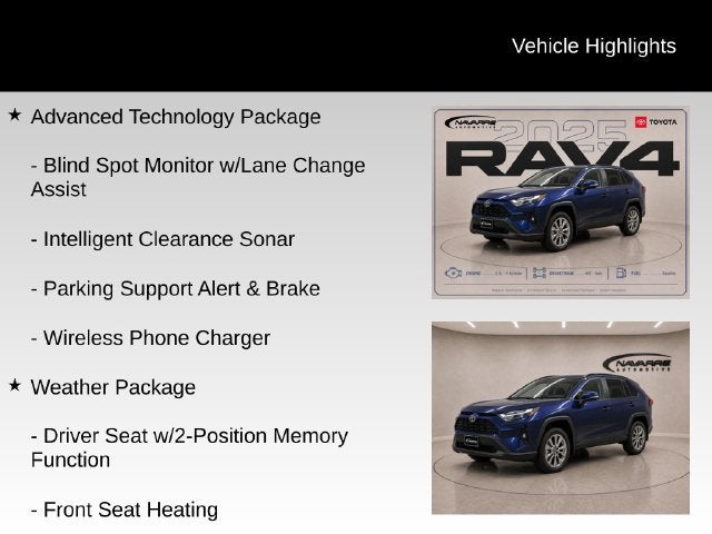 2025 Toyota RAV4 XLE Premium