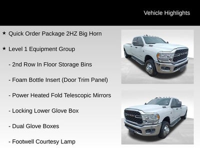 2024 RAM 3500 Big Horn Crew Cab 4x4 8' Box