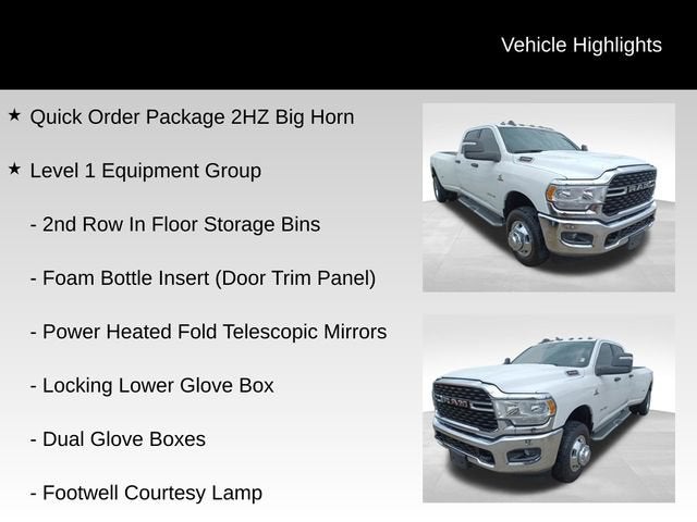 2024 RAM 3500 Big Horn Crew Cab 4x4 8' Box