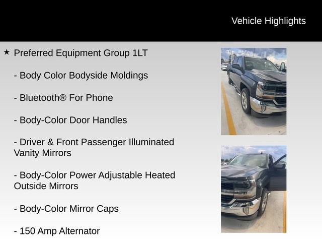 2018 Chevrolet Silverado 1500 LT