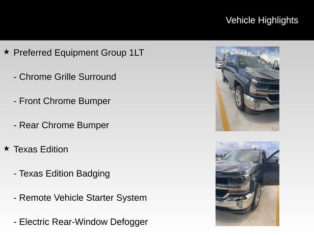 2018 Chevrolet Silverado 1500 LT
