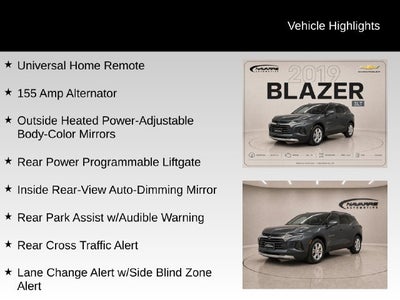 2019 Chevrolet Blazer 4DR FWD LT