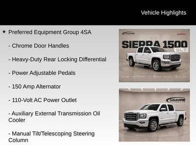 2018 GMC Sierra 1500 SLT