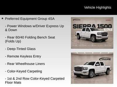 2018 GMC Sierra 1500 SLT