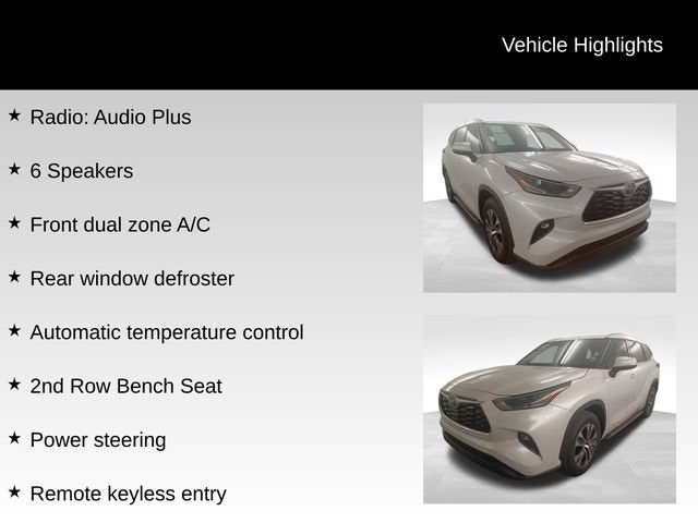 2022 Toyota Highlander XLE