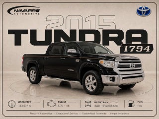 2015 Toyota Tundra 4WD Truck Platinum