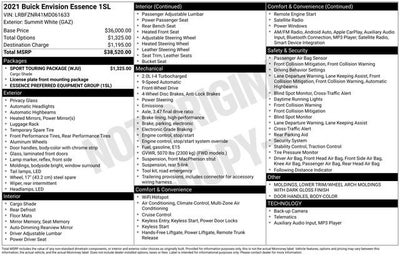 2021 Buick Envision Essence